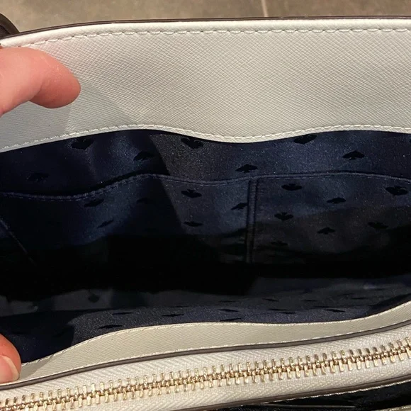 Kate Spade laptop tote red blue